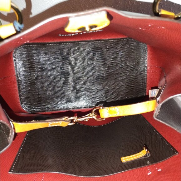 Dooney & Bourke Sienna Briana Tote & Pouch - Picture 5 of 11